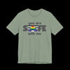 You Are Safe With Me Jersey Tee - Sage