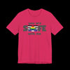 You Are Safe With Me Jersey Tee - Fuchsia