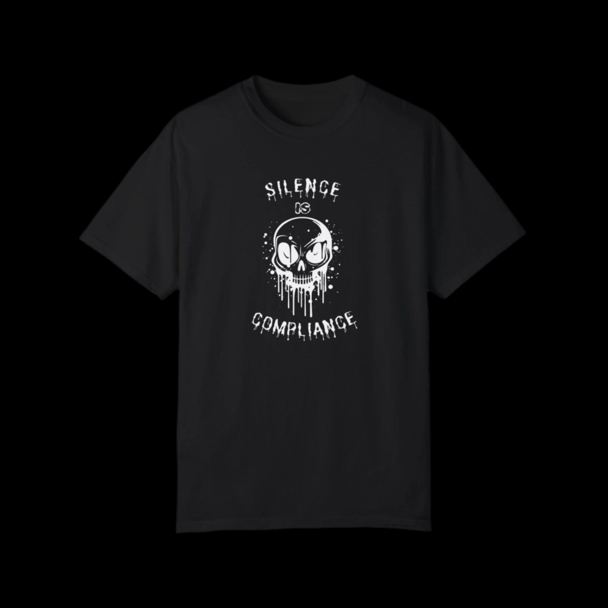 Silence Is Compliance Skull Tee | Wear Your Protest - empowHERbyHeidi