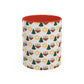 Happy ChristmaHanukKwanzaa Color Accent Holiday Coffee Mug (11, 15oz) - empowHERbyHeidi
