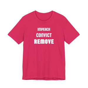 Impeach. Convict. Remove Jersey Tee | Wear the Movement - empowHERbyHeidi