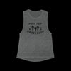 Flowy Join the Rebellion Scoop Muscle Tank - Asphalt Slub