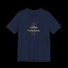Silence Is Compliance Jersey Tee | Speak Up for Democracy - Navy