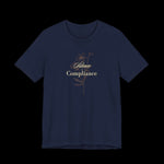 Silence Is Compliance Jersey Tee | Speak Up for Democracy - empowHERbyHeidi