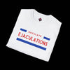 Regulate Ejaculations T-Shirt - Equality Shirt - Vintage White