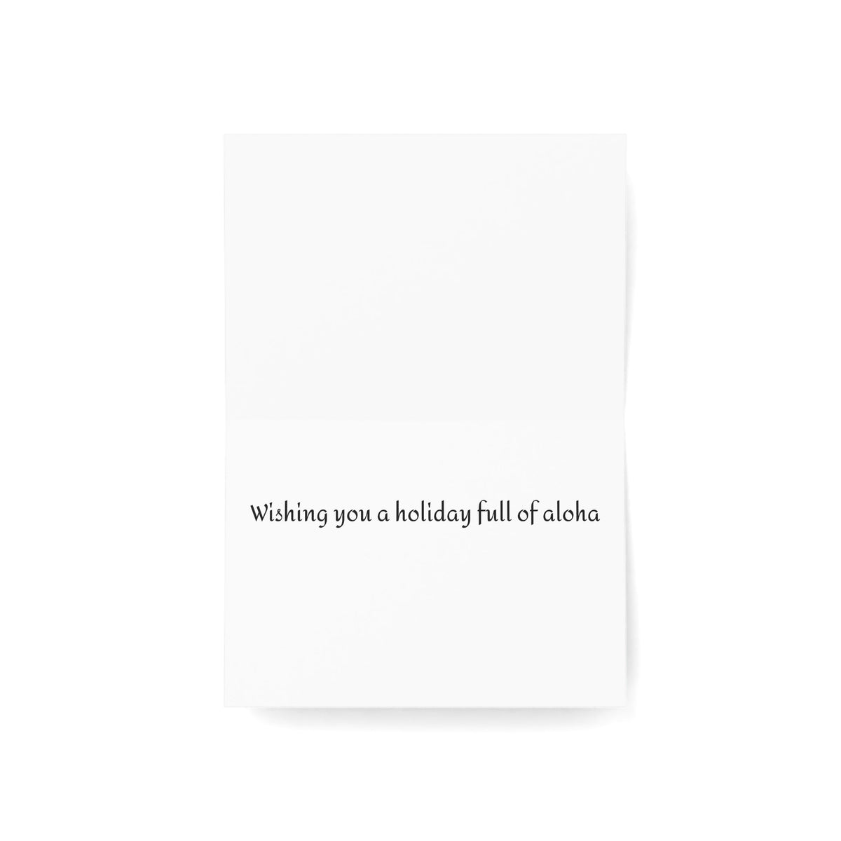 Mele Kalikimaka Holiday Greeting Cards (1, 10, or 30 pieces) - empowHERbyHeidi
