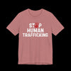 Stop Human Trafficking Jersey Tee | Donate to the ACLU - Heather Mauve
