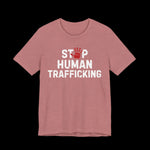 Stop Human Trafficking Jersey Tee | Donate to the ACLU - empowHERbyHeidi