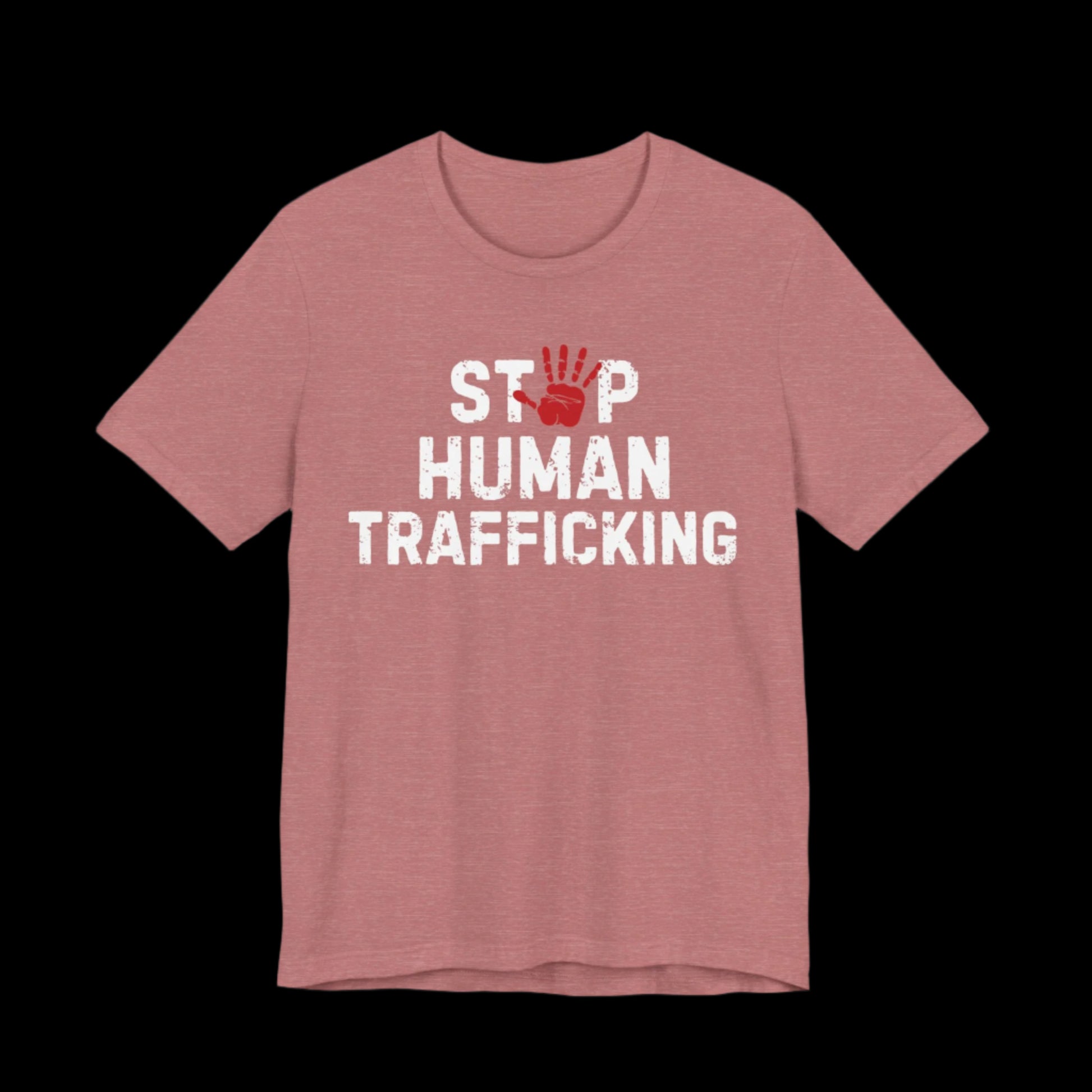 Stop Human Trafficking Jersey Tee | Donate to the ACLU - empowHERbyHeidi