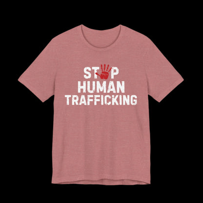 Stop Human Trafficking Jersey Tee | Donate to the ACLU - empowHERbyHeidi