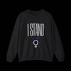 Equal Rights - I Stand With Women Sweatshirt - Faded Black