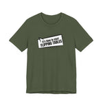 Military green t-shirt with cartoon speech bubble with text "It's Time to Start Flipping Tables" by empowHER by Heidi