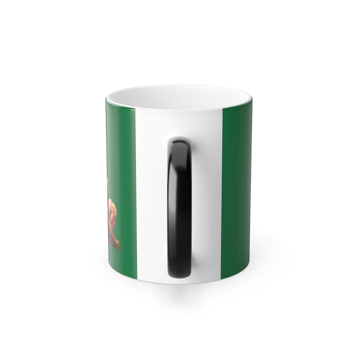 Naughty Santa Color Changing Mug - empowHERbyHeidi