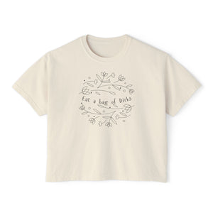 Eat a Bag of D*cks Boxy Tee - empowHERbyHeidi