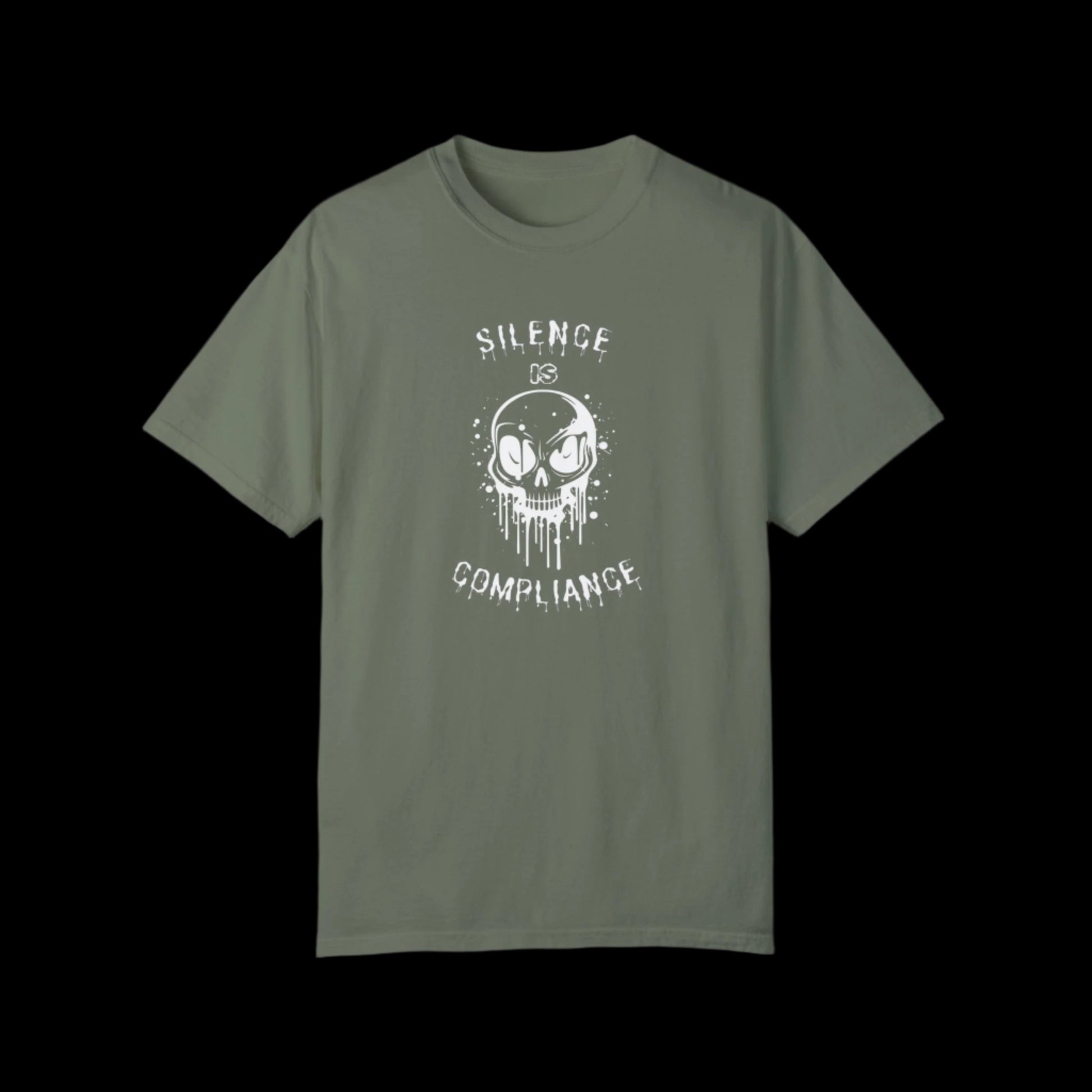 Silence Is Compliance Skull Tee | Wear Your Protest - empowHERbyHeidi