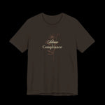 Silence Is Compliance Jersey Tee | Speak Up for Democracy - empowHERbyHeidi