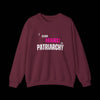 I Stand Against the Patriachy Sweatshirt - Feminist Shirt - Maroon