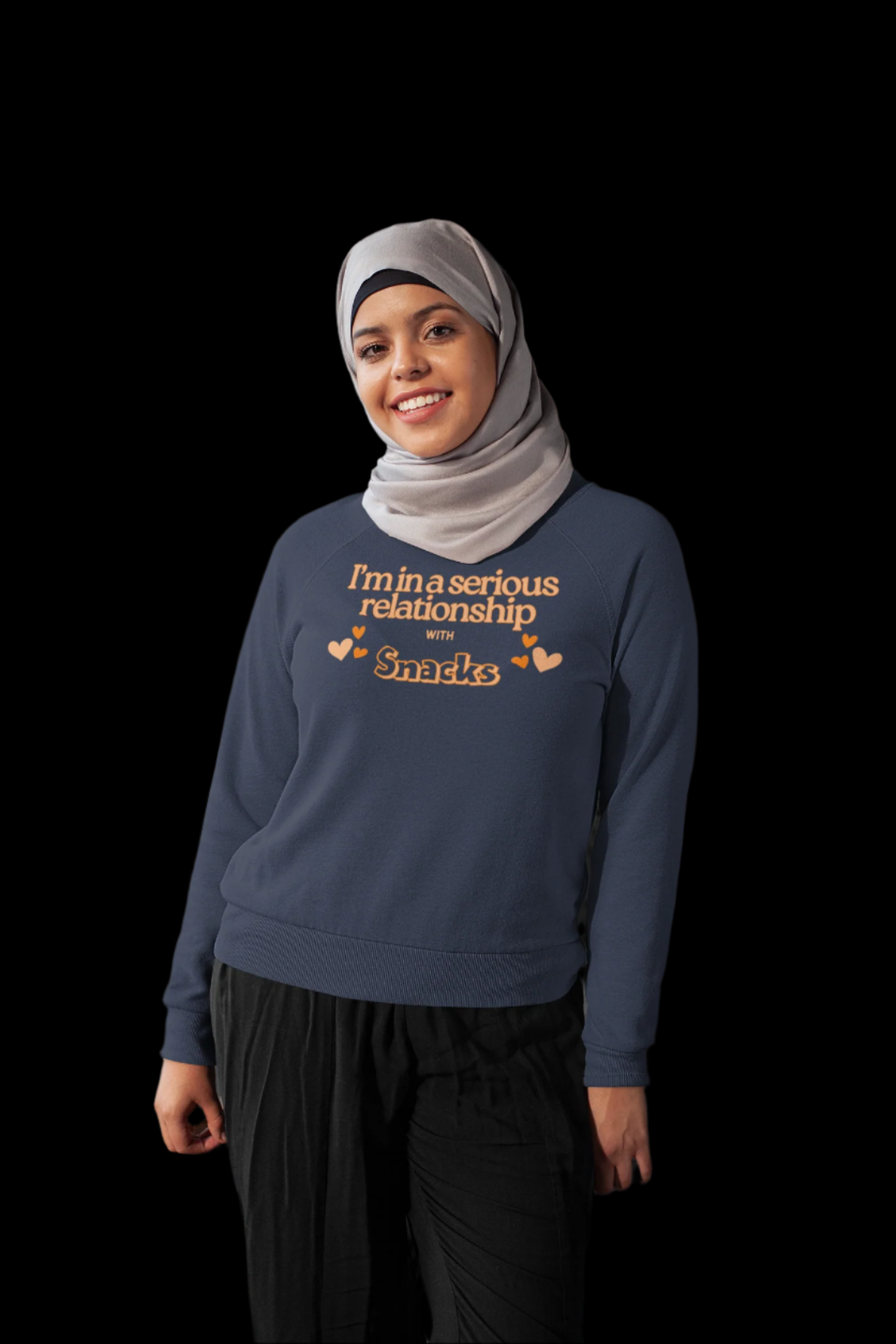I'm In a Serious Relationship with Snacks Sweatshirt - empowHERbyHeidi
