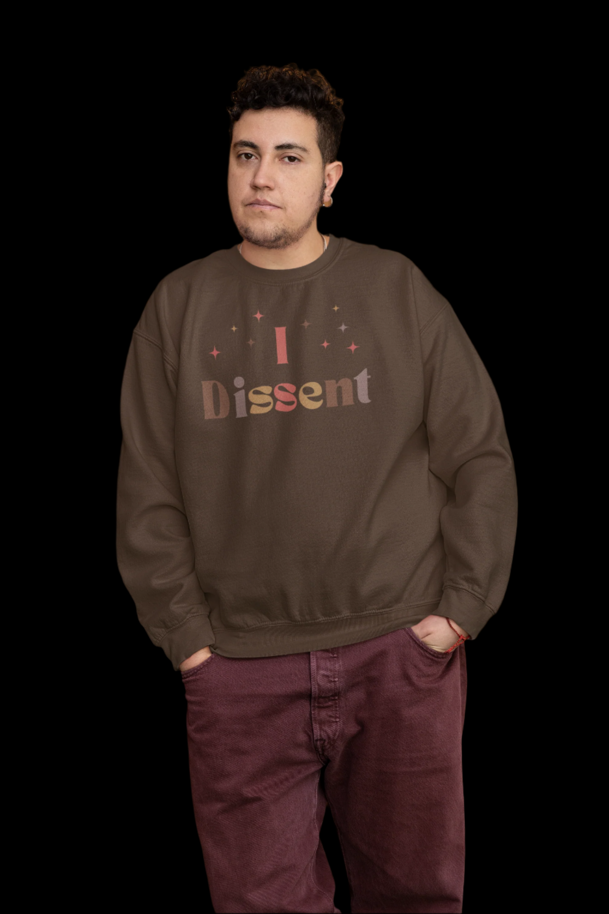 I Dissent Sweatshirt - empowHERbyHeidi