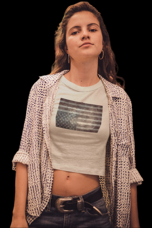 Nation in Distress Crop Tee