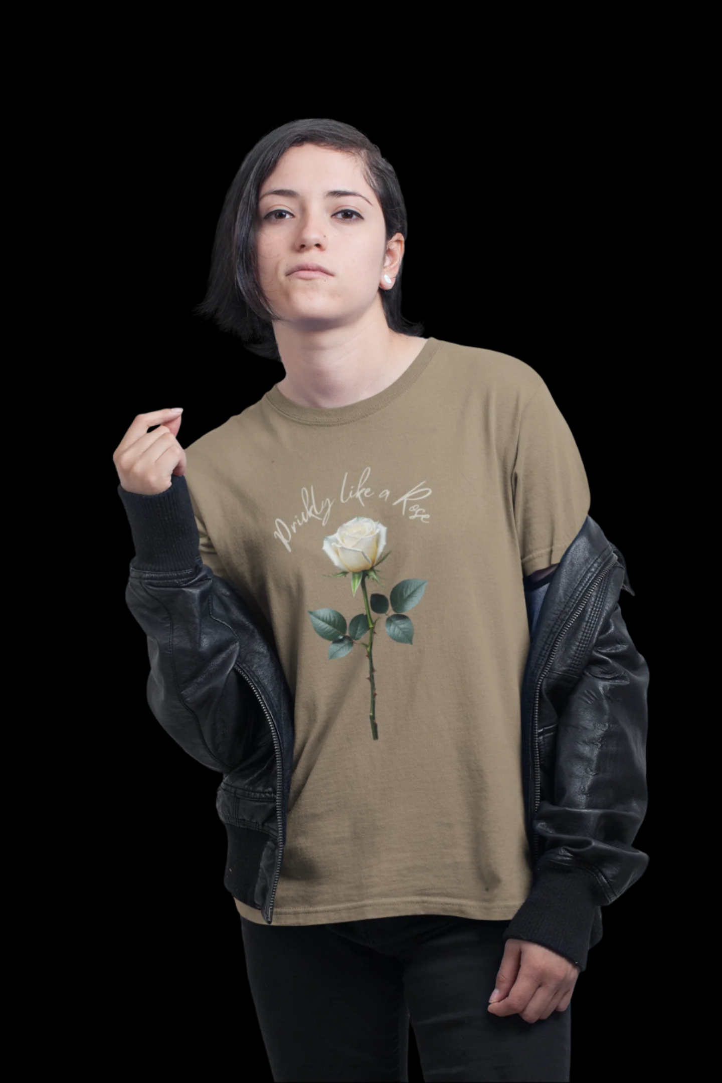 Prickly Like a Rose Tee - empowHERbyHeidi