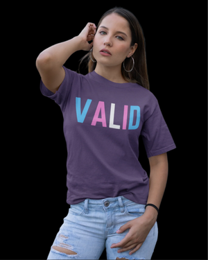 VALID Trans Pride Tee - Show Your Support